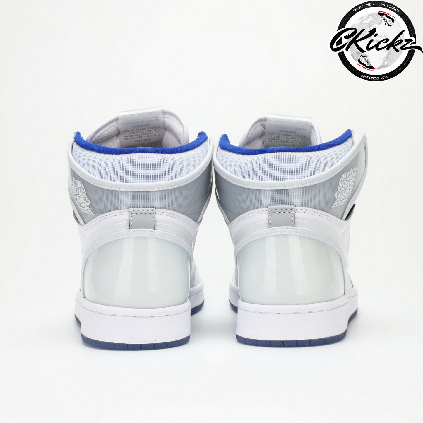 Retro Zoom Blue Trainers