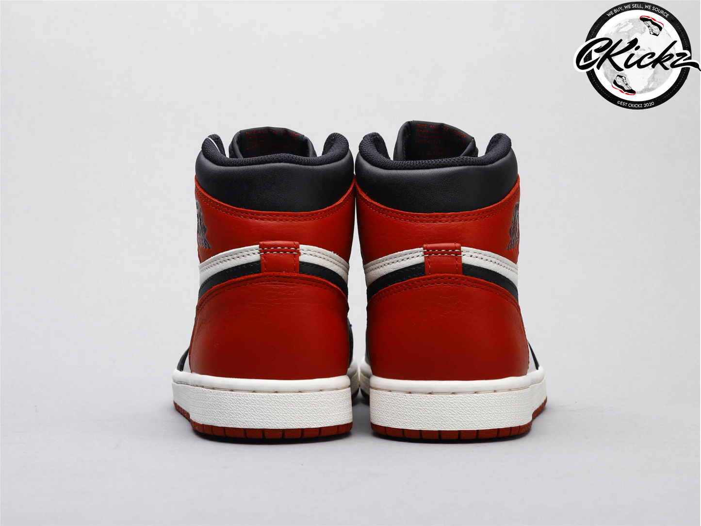 Retro Red Toe Trainers