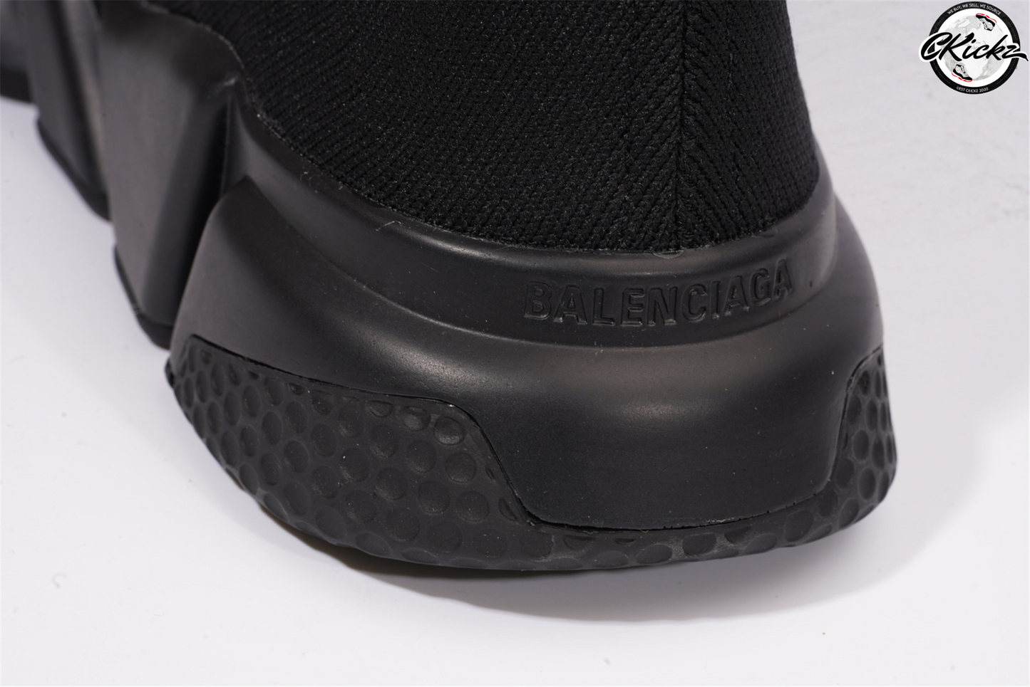 Balenci Speed Lace Up Triple Black