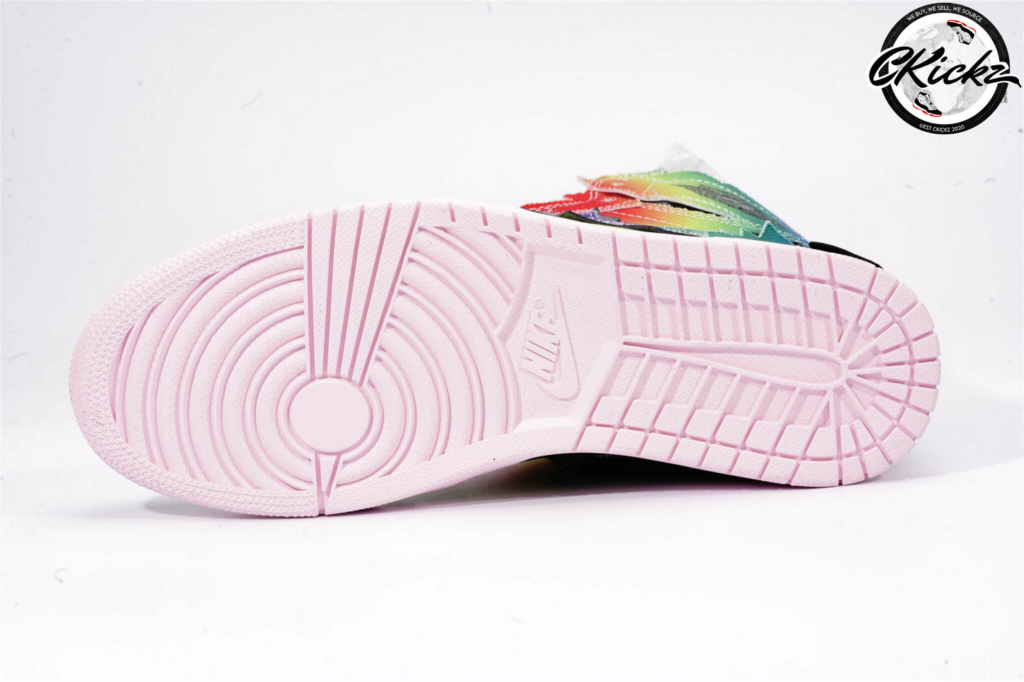 Retro High Multi Coloured Trainers