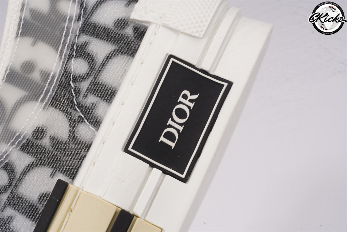 Monochrome Print Low-Top Trainer