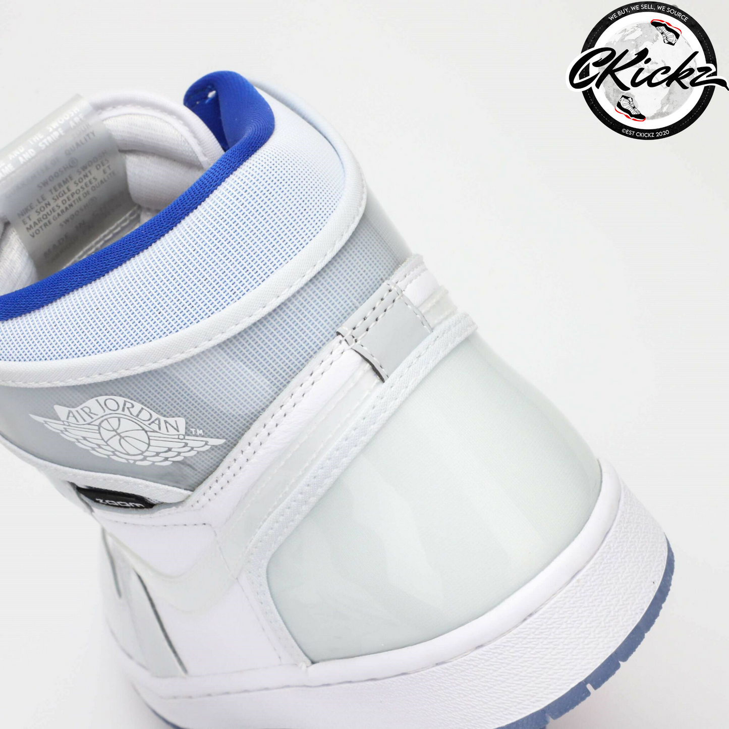 Retro Zoom Blue Trainers