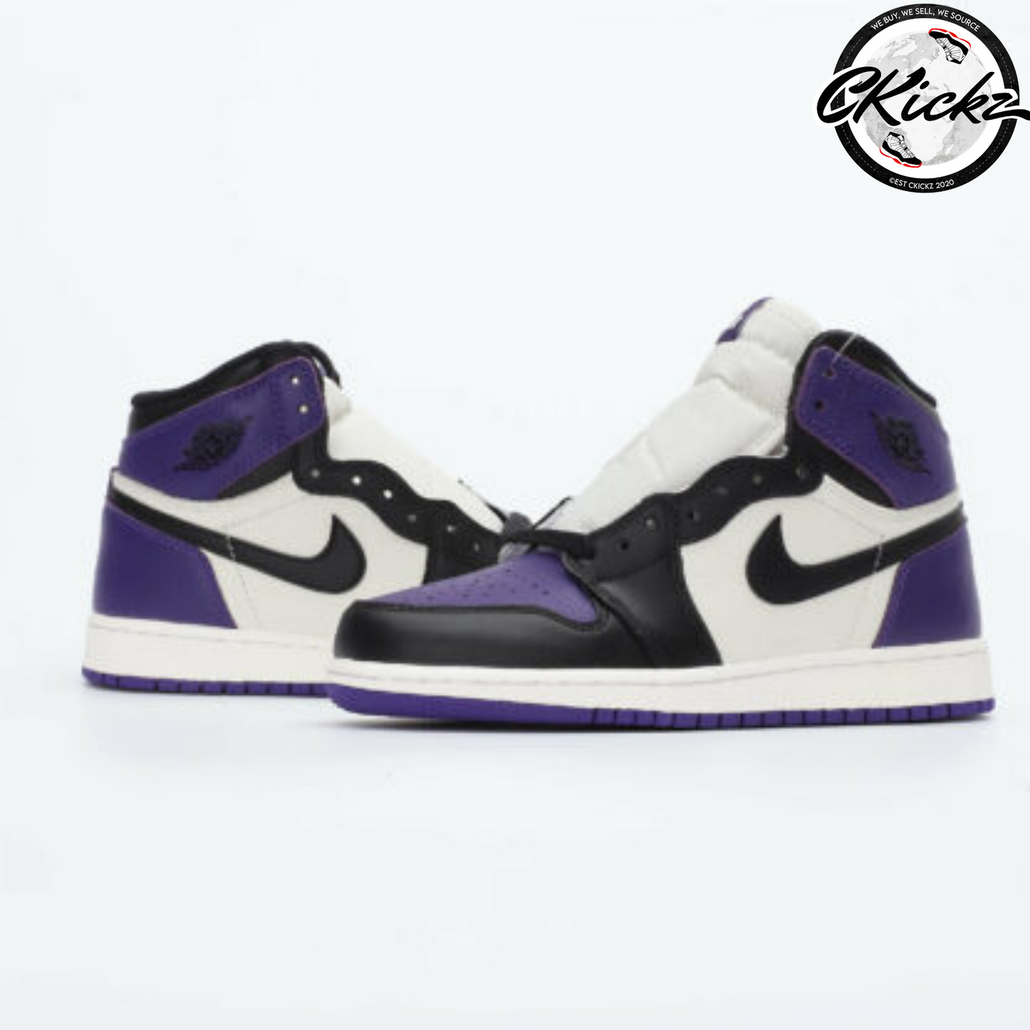 Retro High Court Purple Trainers