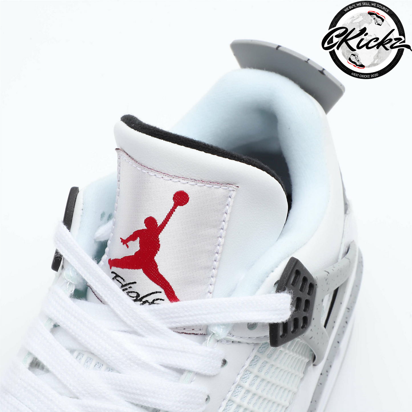 Retro White Cement Trainers