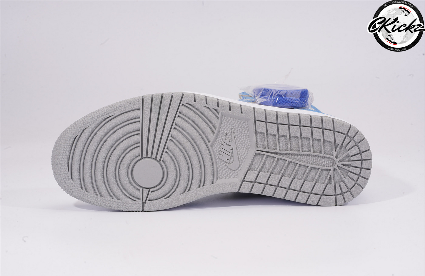 Retro Light Blue Trainers