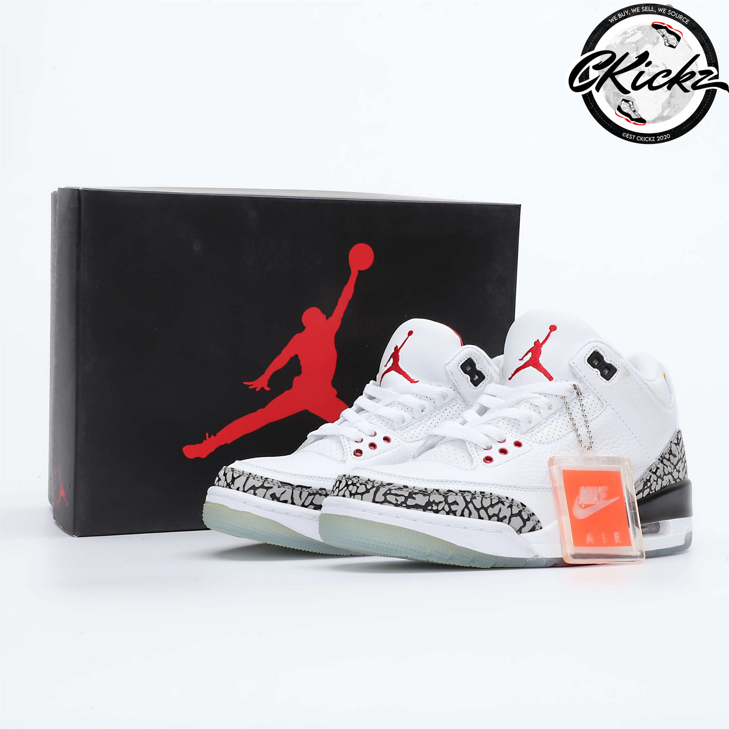 J3 Retro Free Throw Line White Cement
