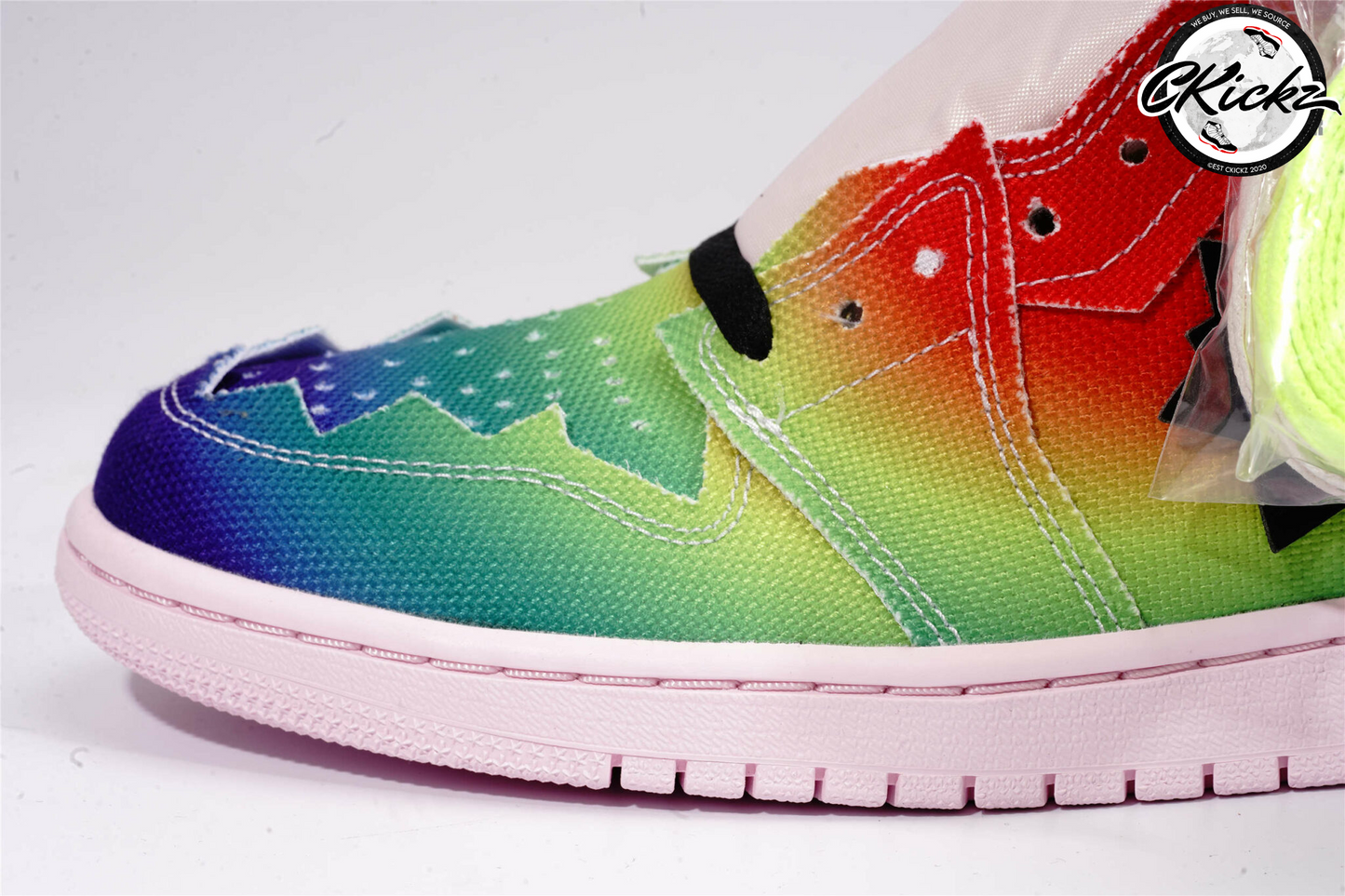 Retro High Multi Coloured Trainers