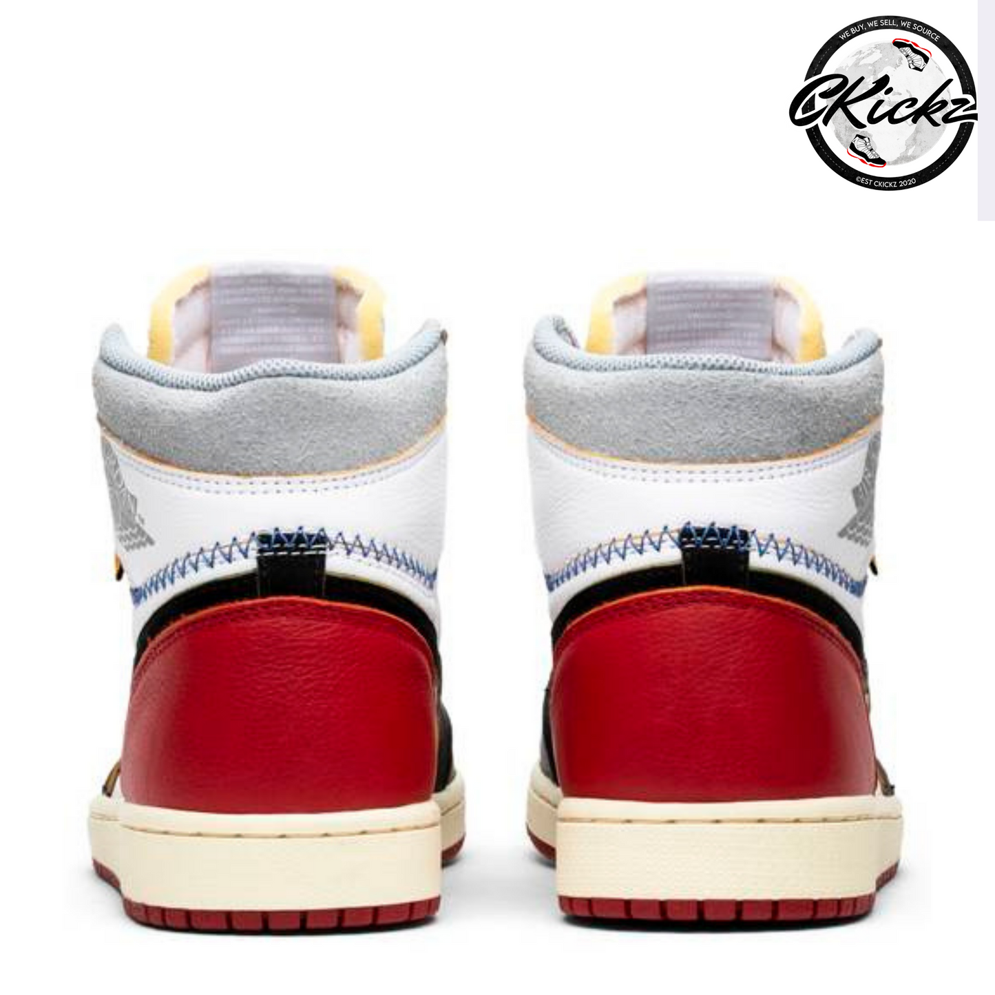 Retro High Union LA Black Toe Trainers