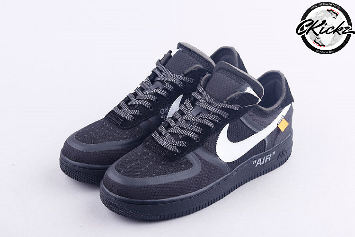 AF1 Low Off-White Black White