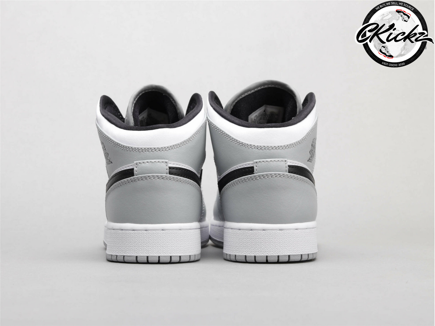 Retro Mid Smoke Grey Trainers