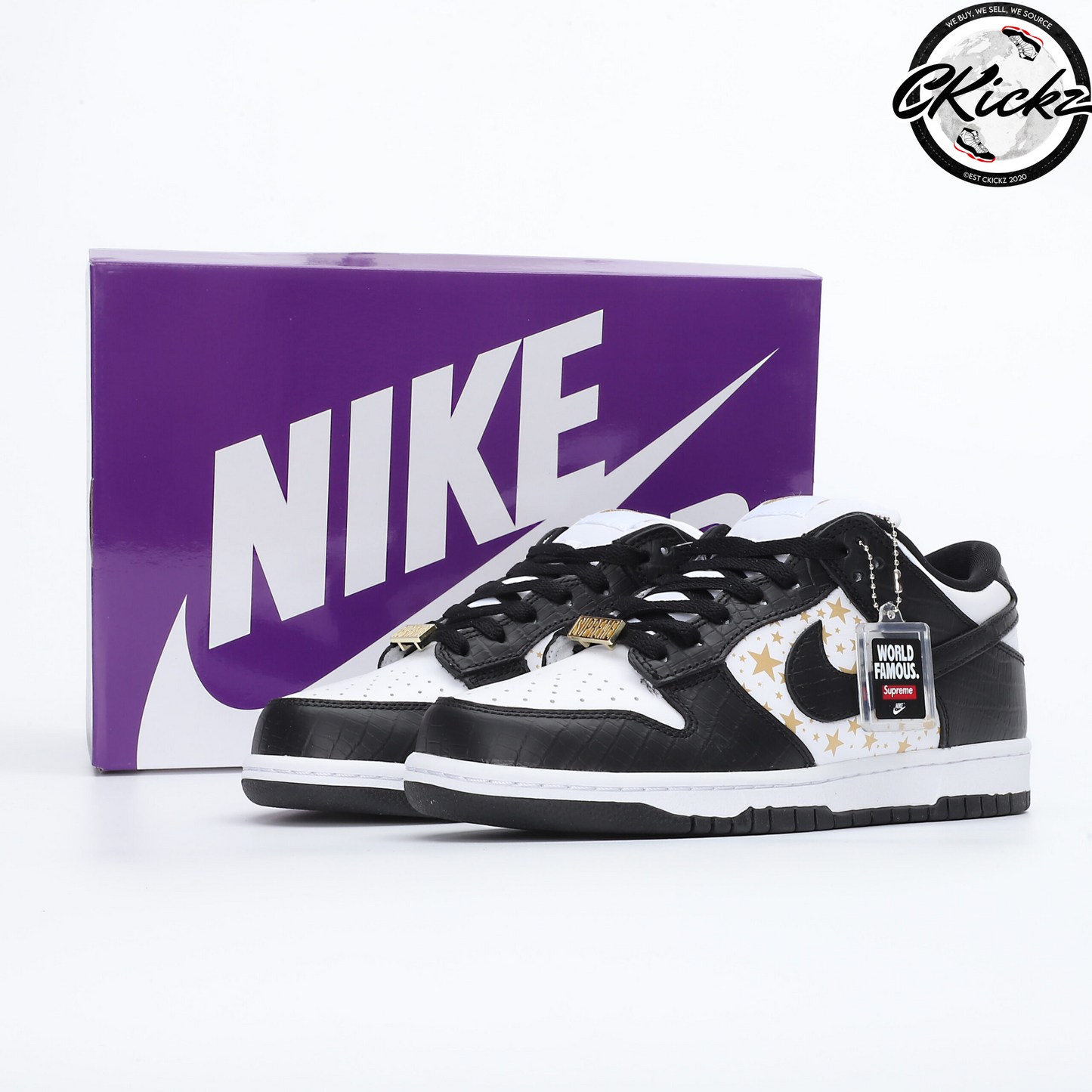Court Fade Low All Stars Black