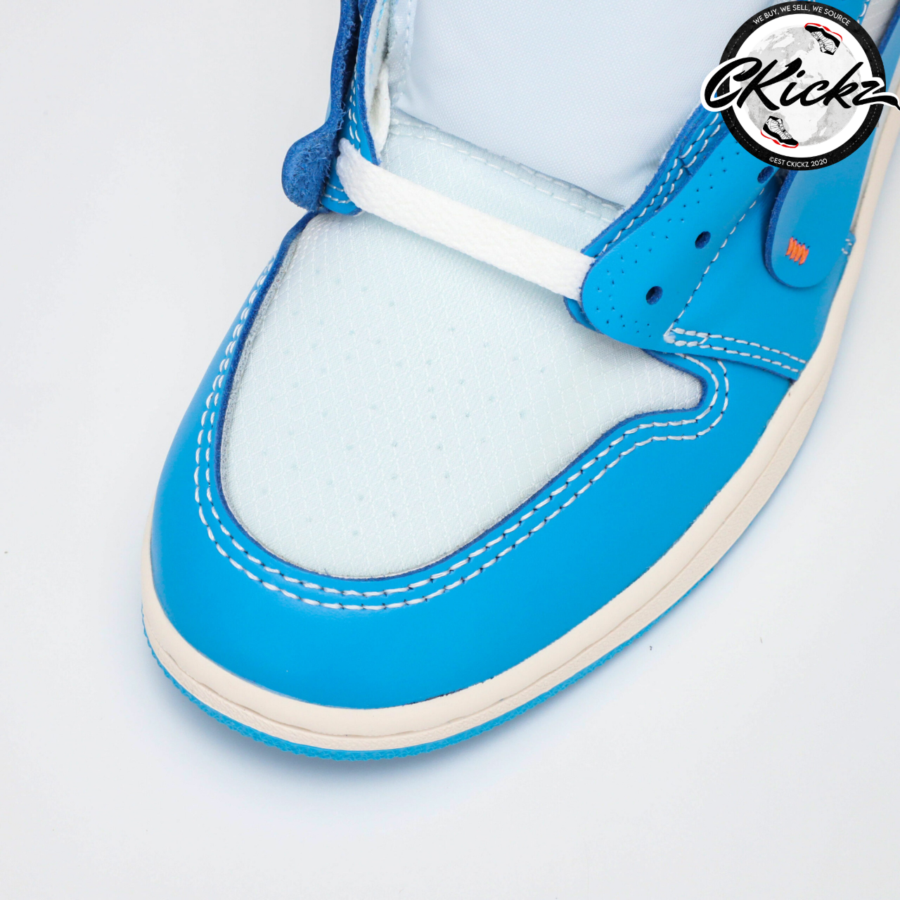 Retro High Off White University Blue