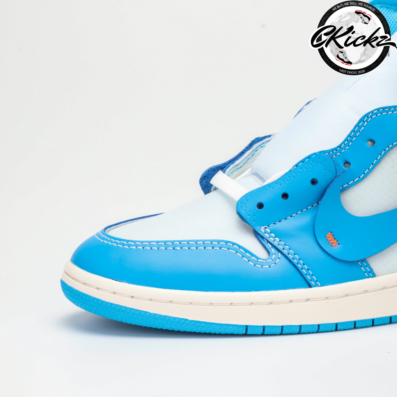 Retro High Off White University Blue