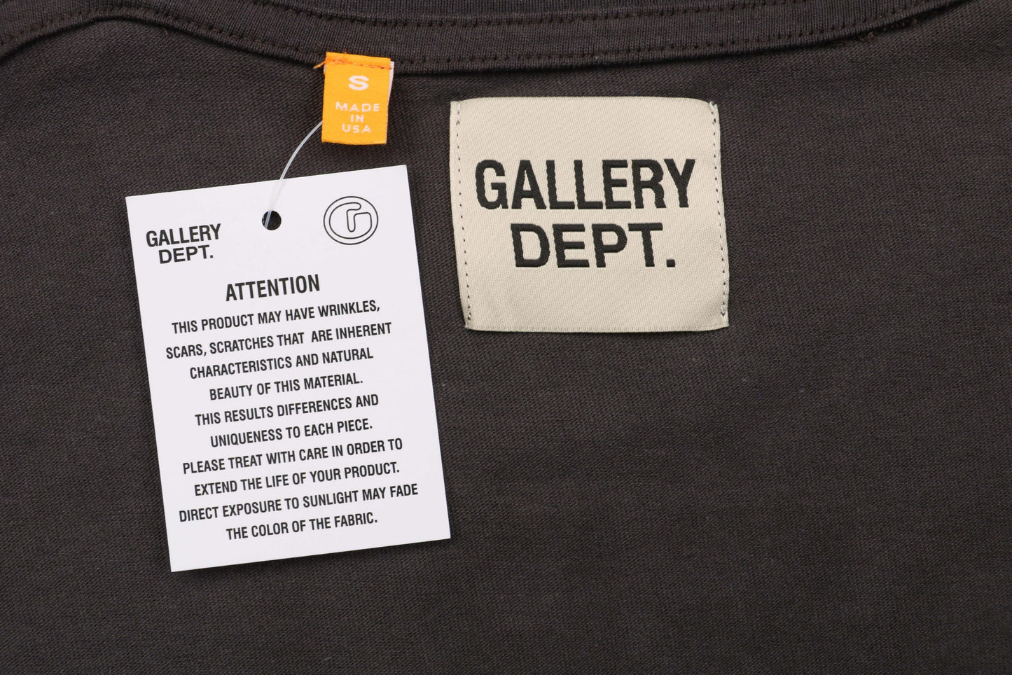 Gallery Dept Big G Logo Black T-Shirt