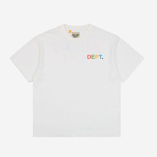 Gallery Dept Rainbow Logo T-Shirt