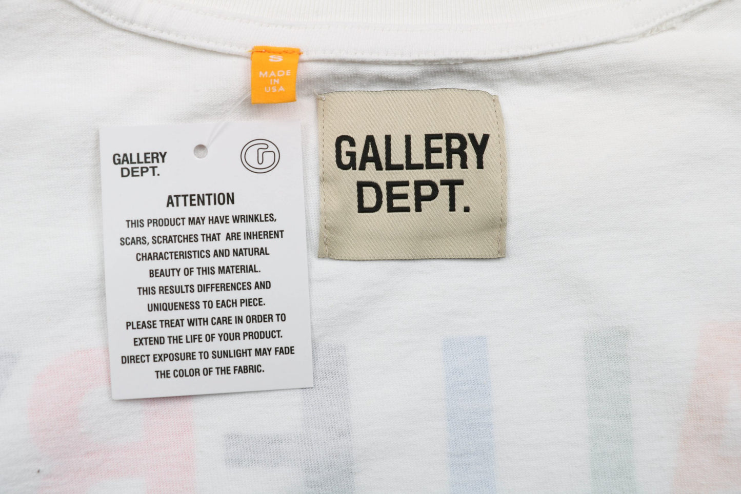 Gallery Dept Rainbow Logo T-Shirt