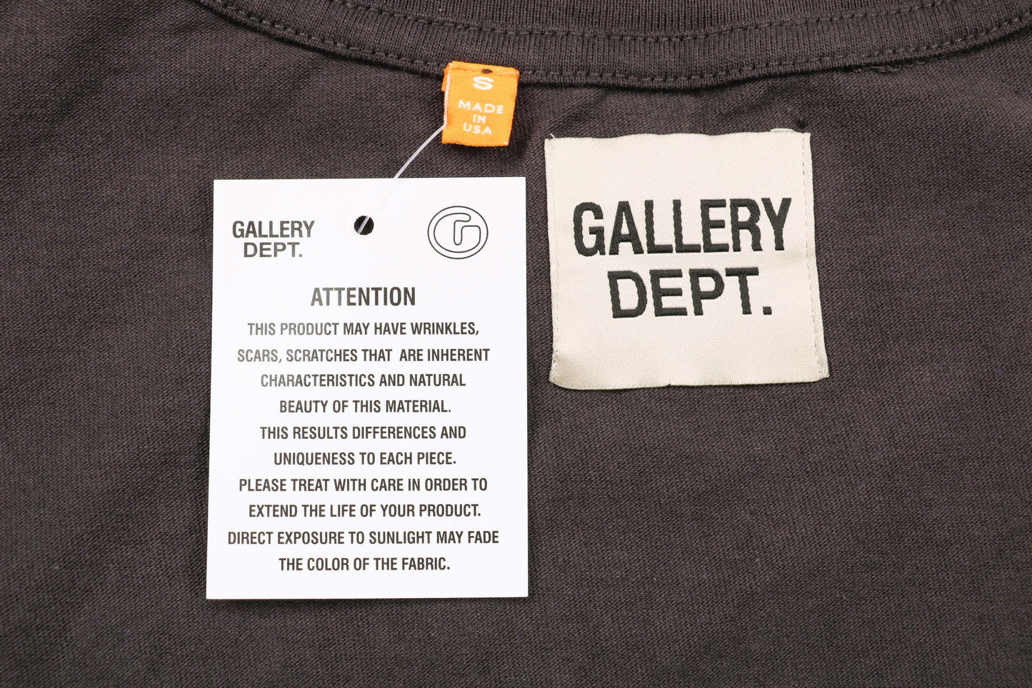Gallery Dept Fucked Up Logo Black T-Shirt