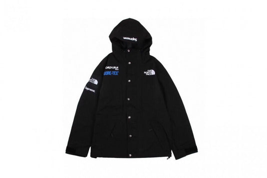 Hooded Rain Coat Black