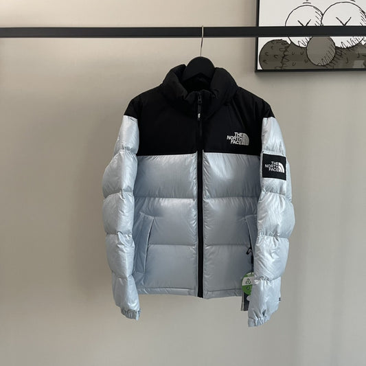 North Face Puffer Jacket Baby Blue