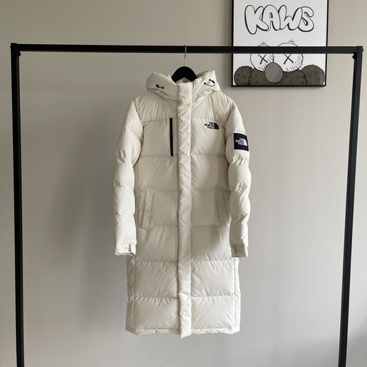 North Face Trench Coat Jacket White