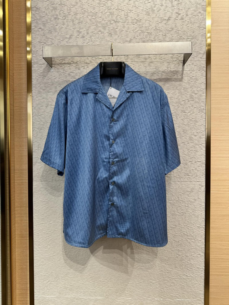 Silk Shirt Blue