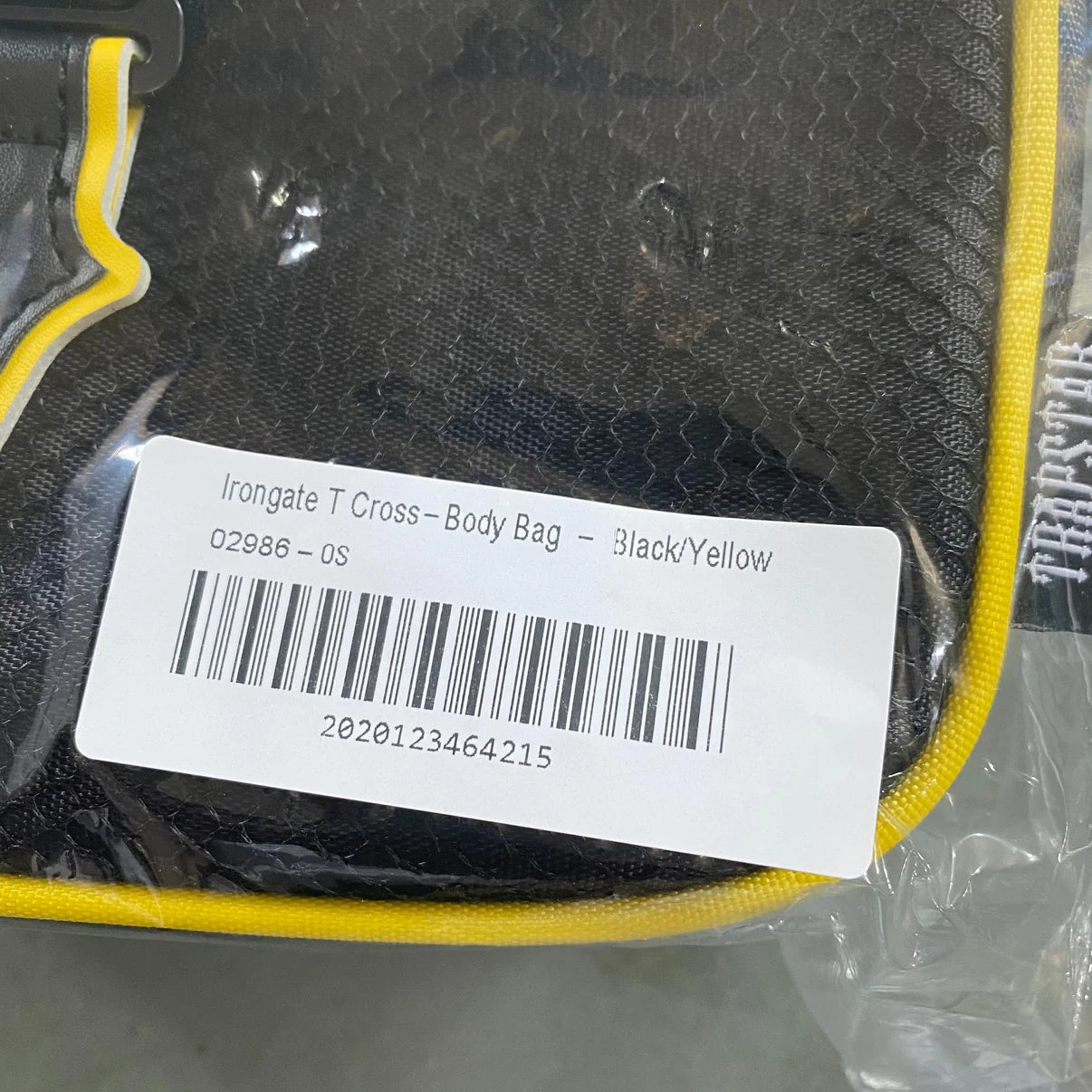 TS 1.0 Bag -Black/Yellow