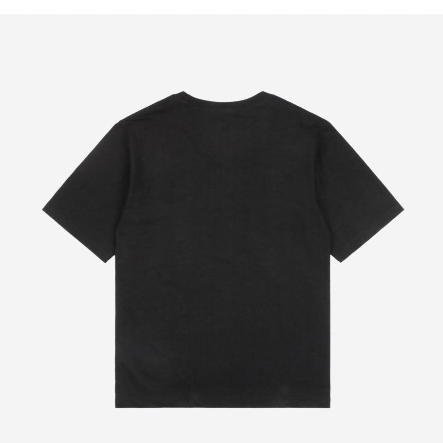 Black T-Shirt, White Logo