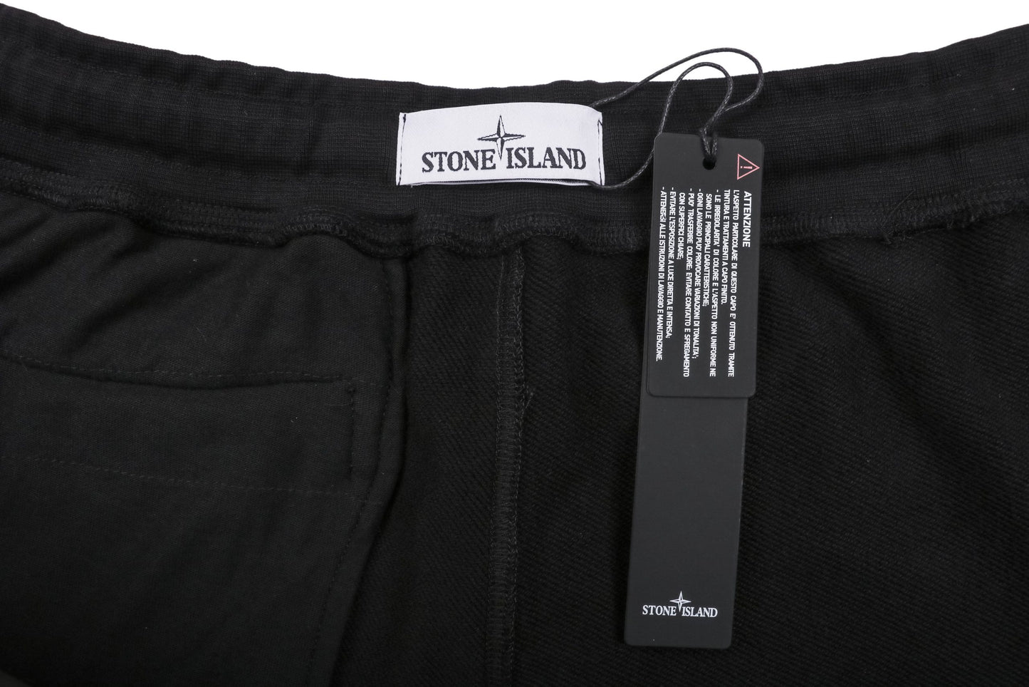 Stone Island Black Shorts