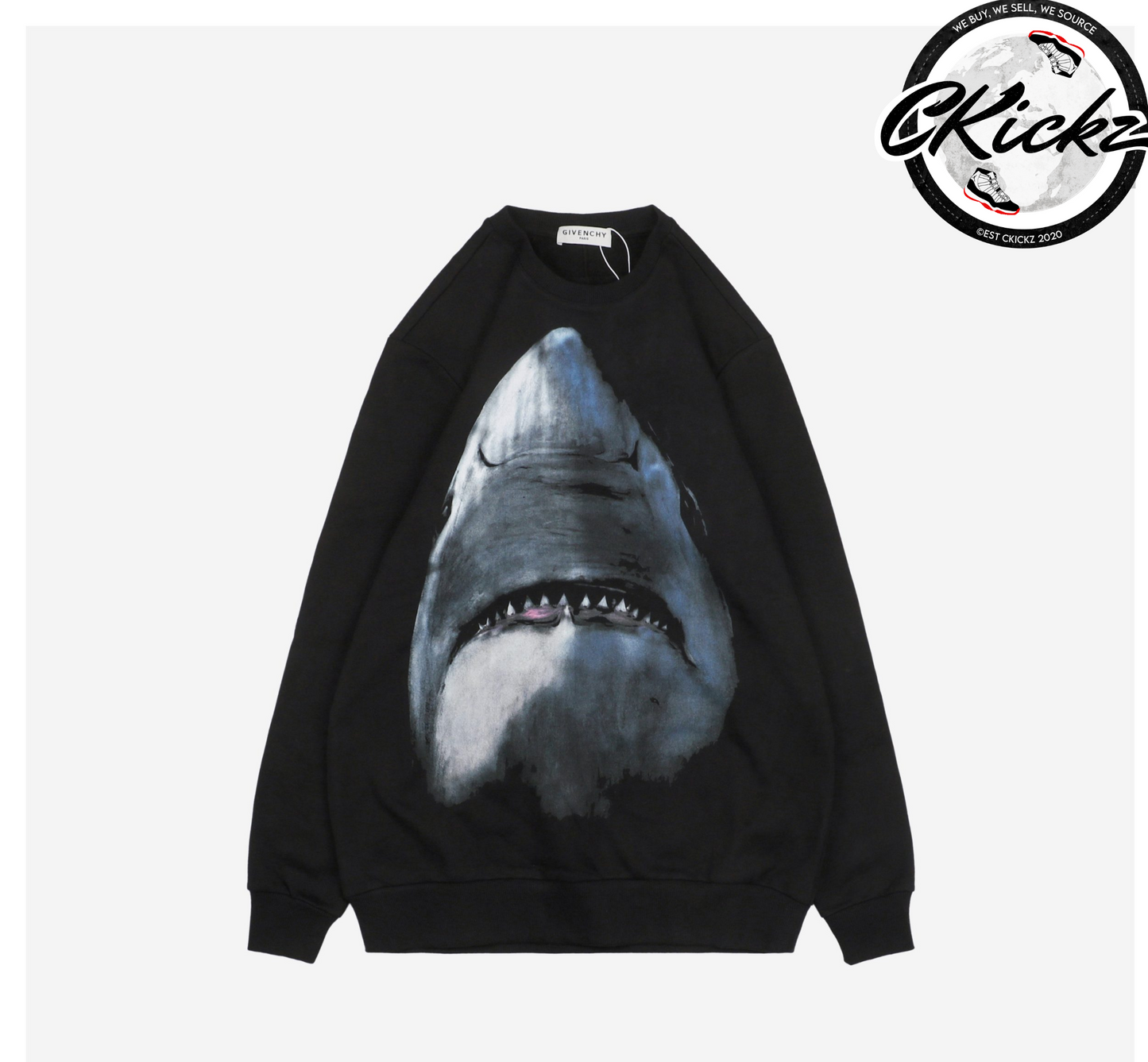 Gvnchy Black Shark Sweater