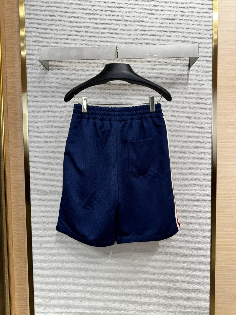 Jacquard  Webbing Knit Shorts