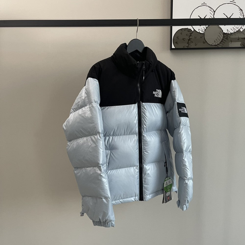 North Face Puffer Jacket Baby Blue