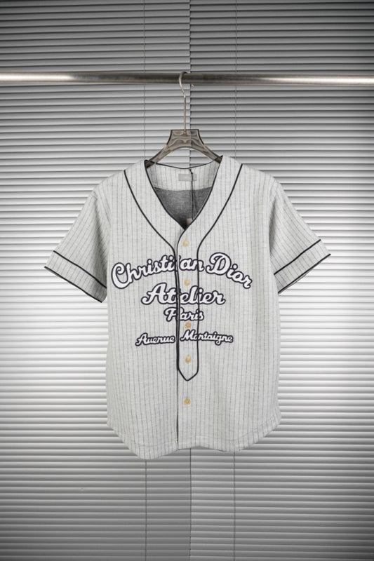 Grey Baseball Jersey