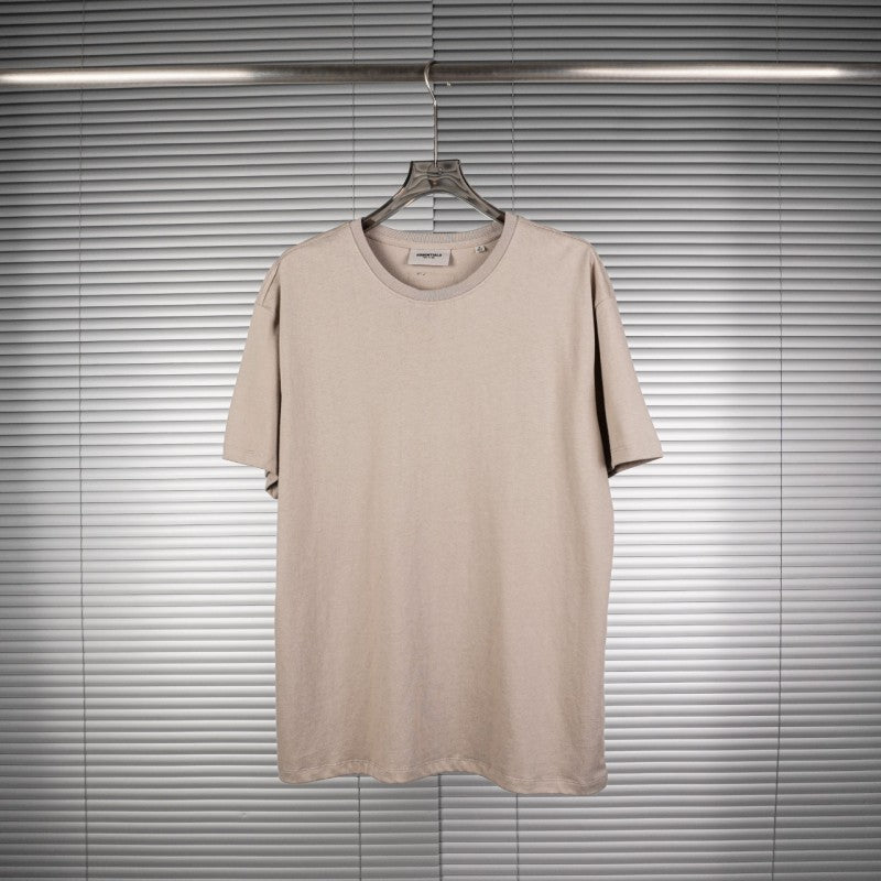 Round Neck Short Sleeve Moss