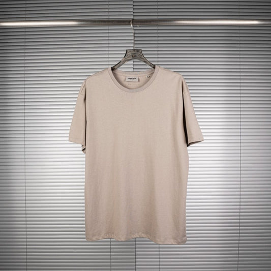 Round Neck Short Sleeve Moss
