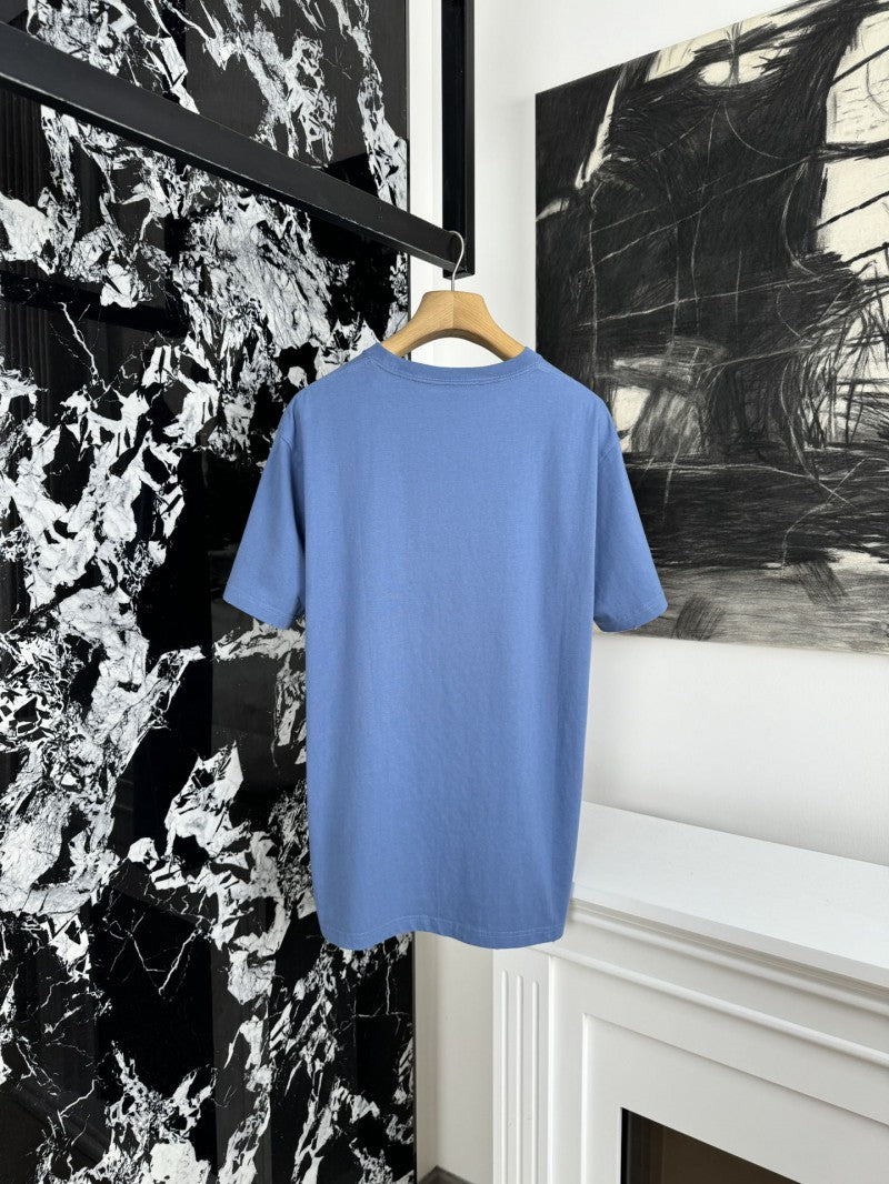 Blue Printed T-Shirt