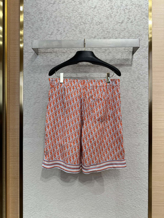 Silk Shorts Red