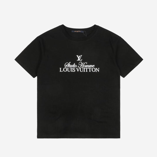 LV Black Studio Homme T-Shirt