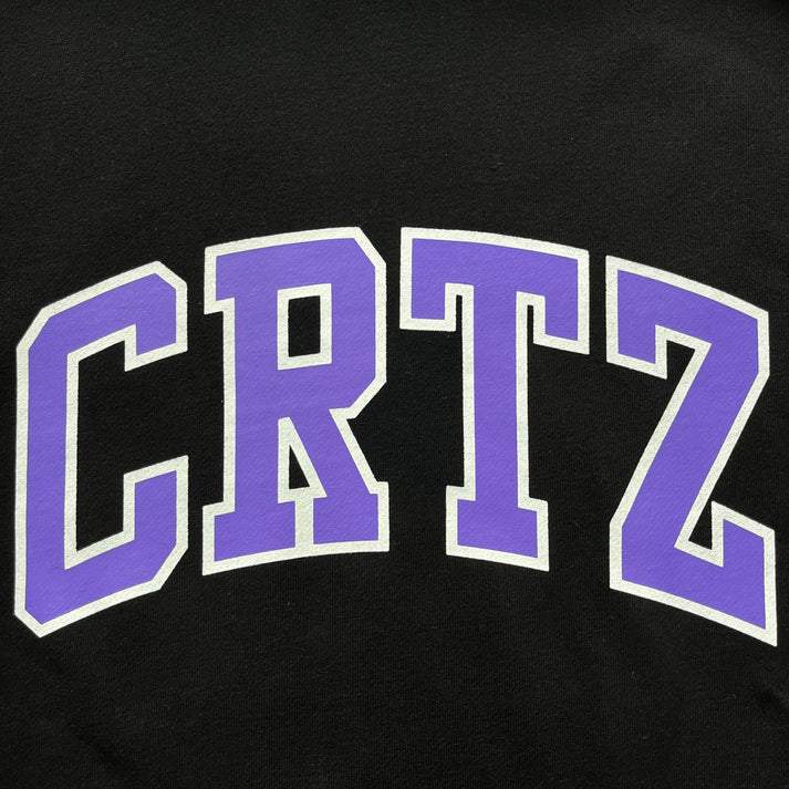 Crtz Black and Purple Alphabet Set