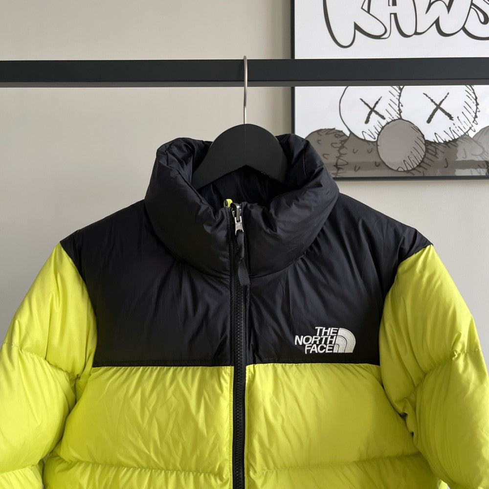 North Face Puffer Neon