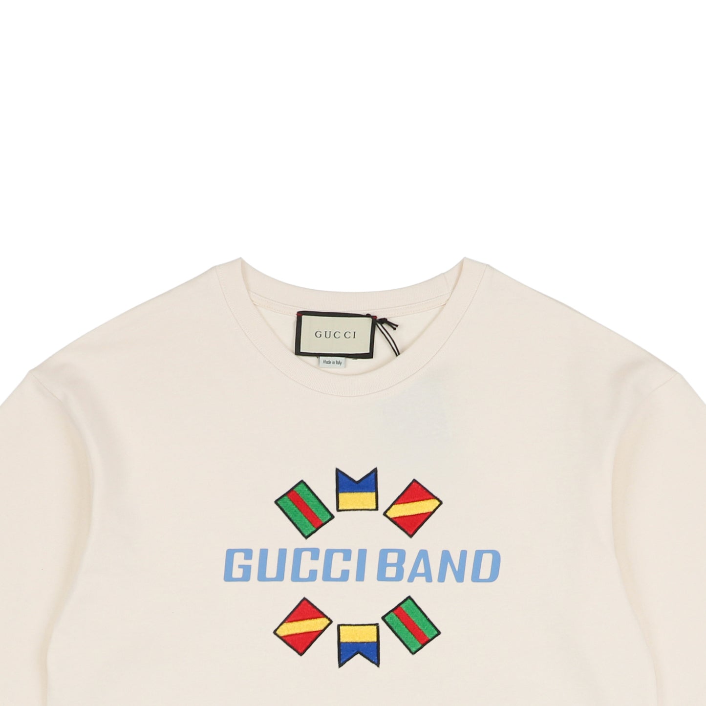 Gucc1 Band Cream T-Shirt