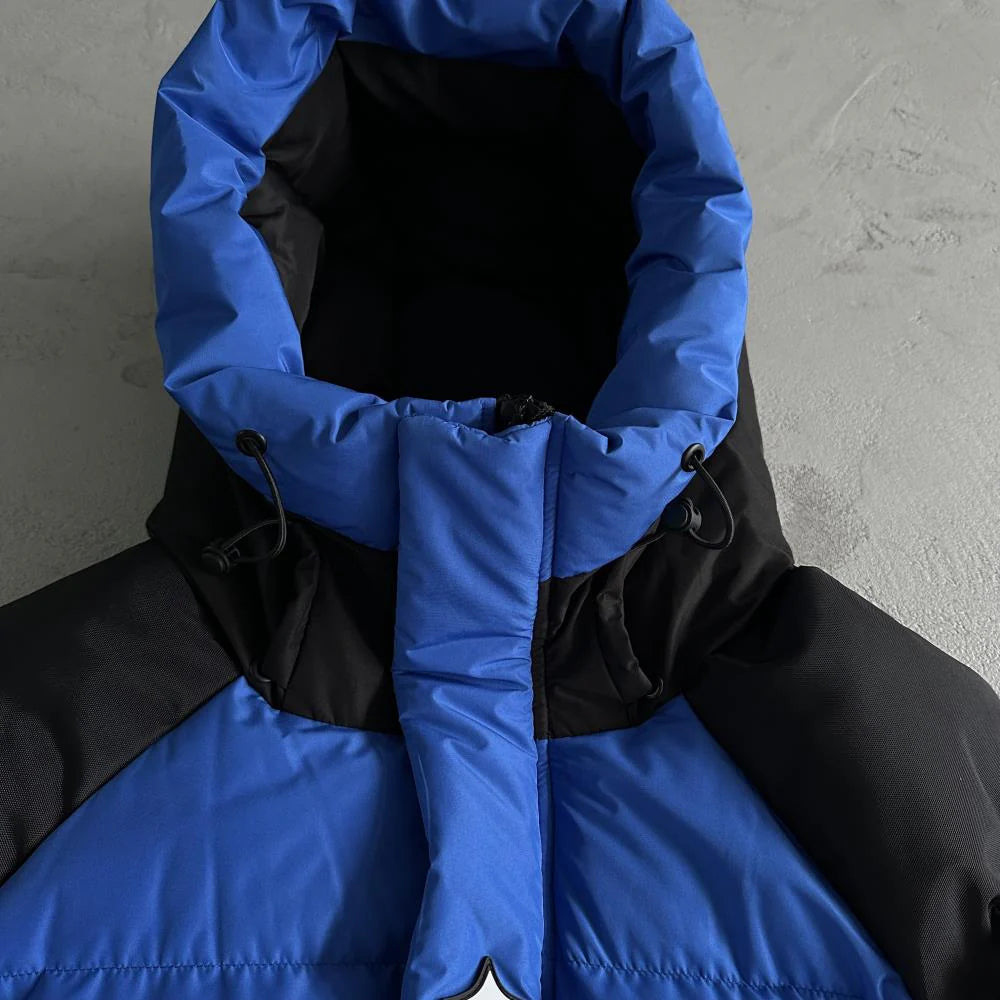 TS Decoded Arch Puffer Blue Black