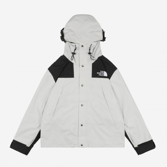North Face Waterproof Jacket White Black