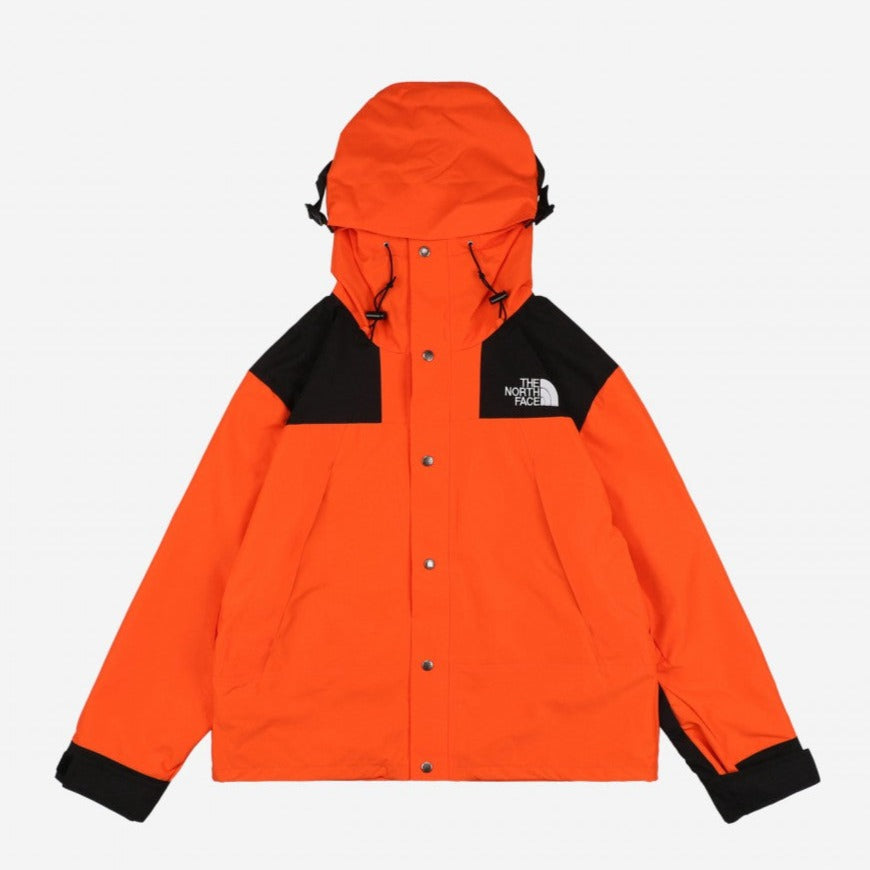 North Face Waterproof Jacket Orange