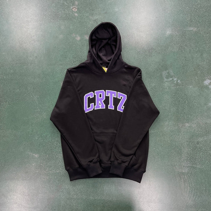 Crtz Black and Purple Alphabet Set