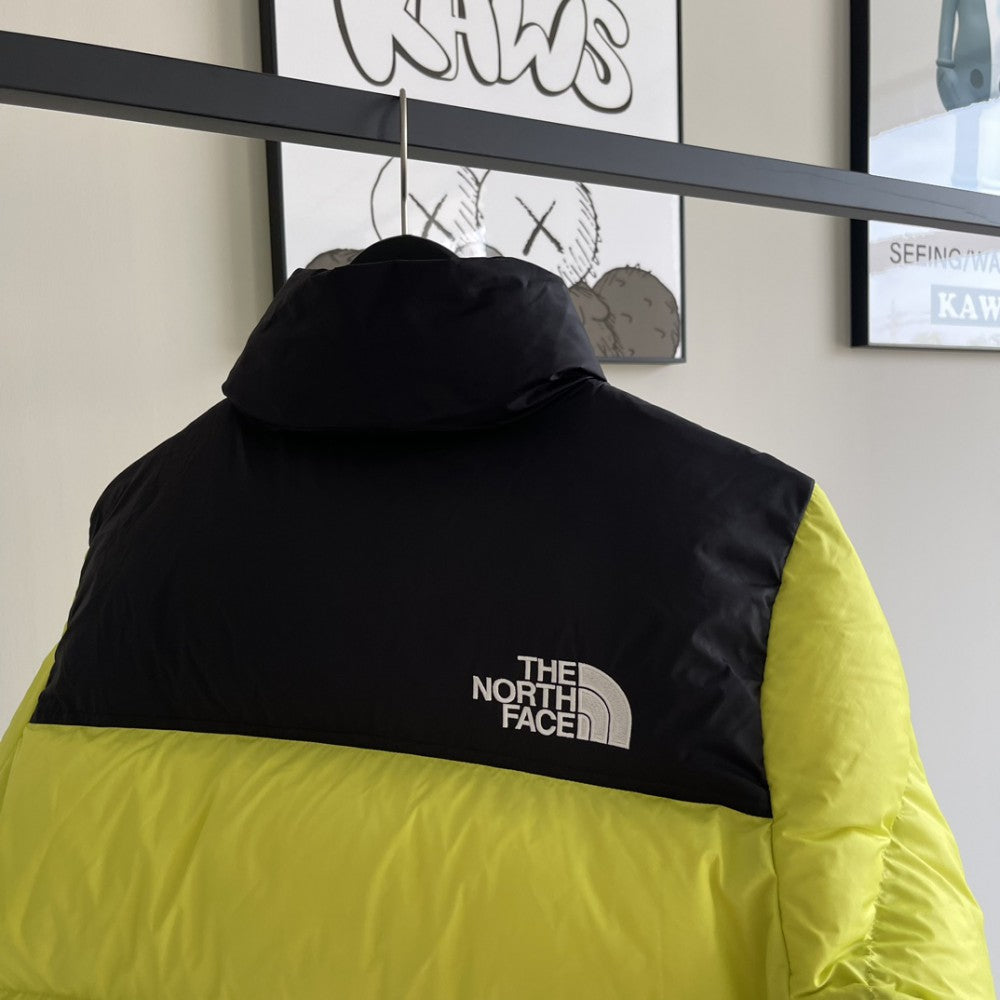 North Face Puffer Neon