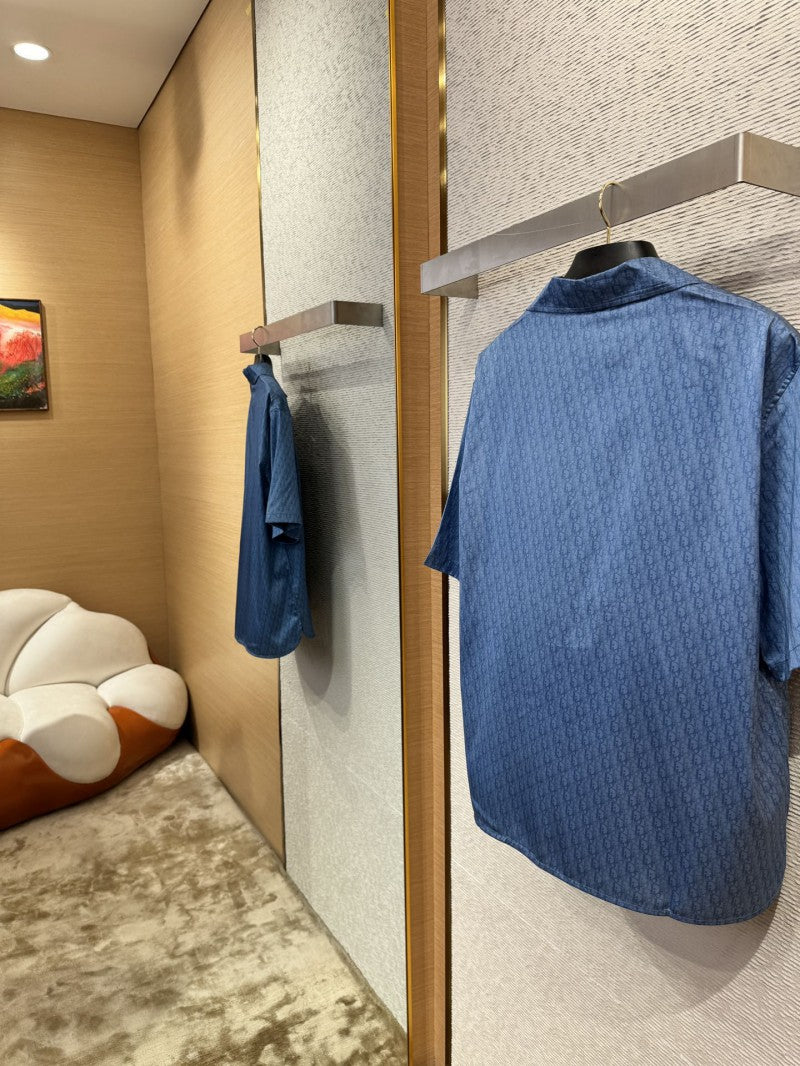 Silk Shirt Blue