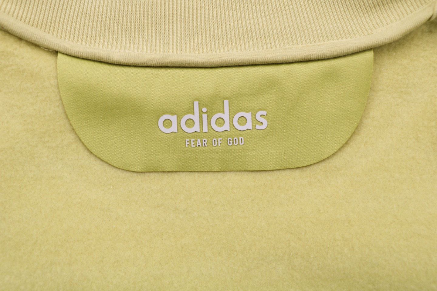FOG Yellow Ad1das Sweater