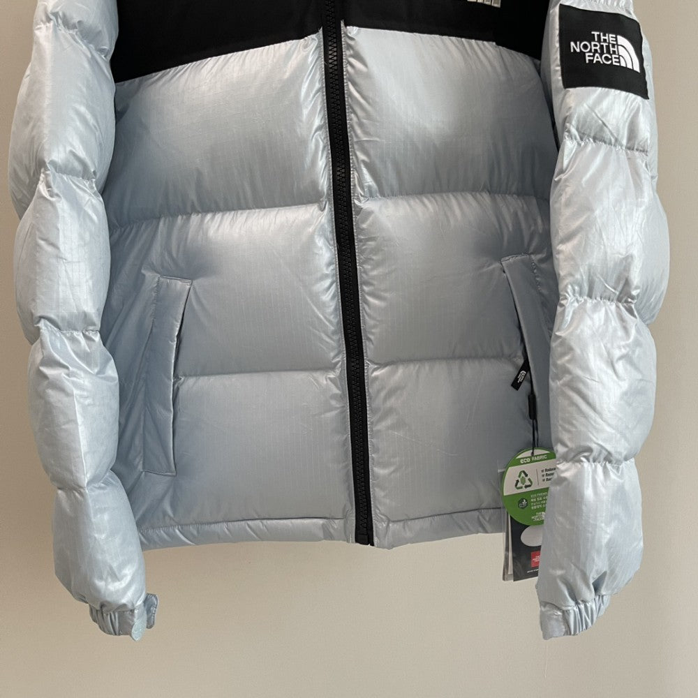 North Face Puffer Jacket Baby Blue