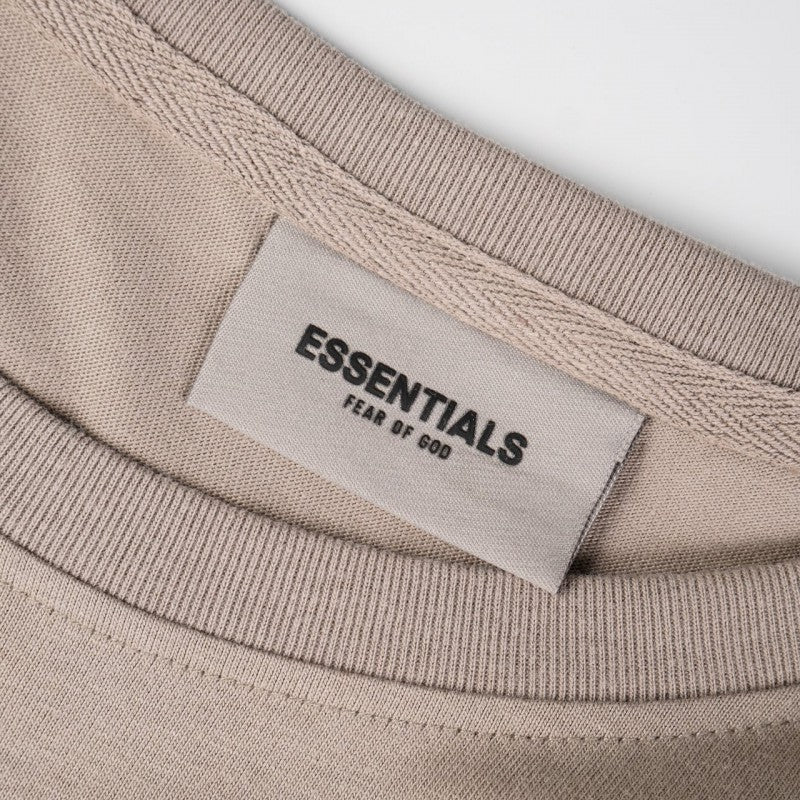 Round Neck Short Sleeve Moss