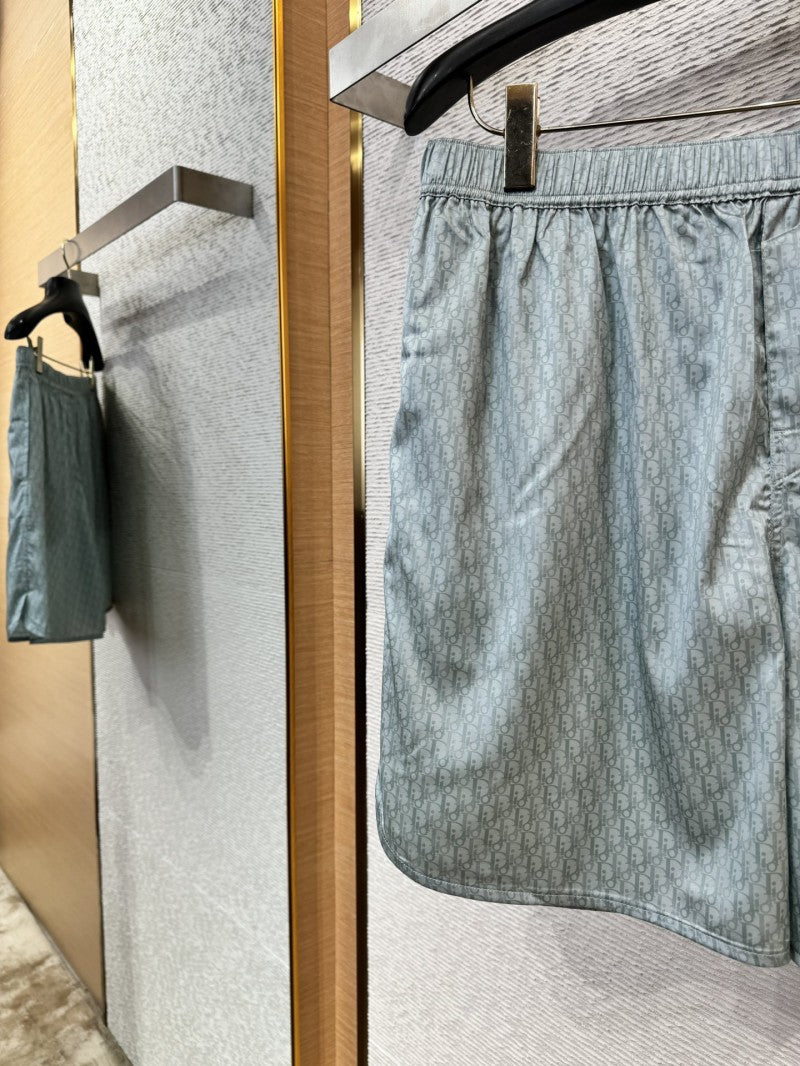 Silk Shorts Green